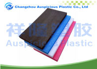 Rectangular Shape Black Packing Foam Sheets With Customize Size / Color