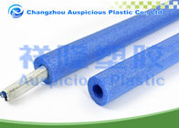 EPE Tube Foam Pipe Insulation Heat Preservation / High Temperature With Pre Slit