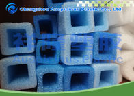 Square Shape Cylinder Foam Pipe Insulation For Transportation Protection