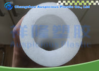 White Closed Cell 7/8&quot; X 1/2&quot; Tubular Foam Pipe Insulation Wrap For Air Conditioner