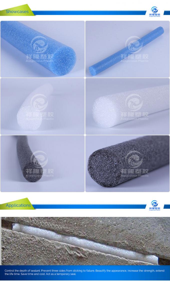 High Output PE Closed Cell Foam Backer Rods White Color Construction
