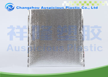 Single Sided Foil Backed Bubble Wrap , Heat Protection Double Bubble Foil Insulation