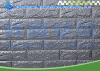 Self adhesive Wall Sticker Panels , 3D Foam Wall Panels With Gray Color