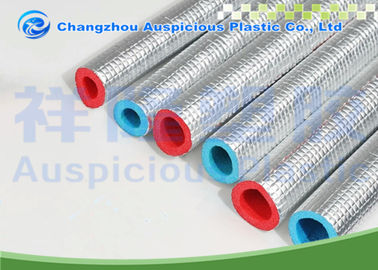 Heat Resistant Polyethylene Pipe Insulation Waterproof With Aluminum Foil