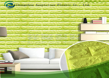 Coloful PE 3D Brick Foam Wallpaper Self - Adhesive Wall Sticker Stone Brick Design