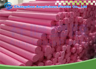 Pink Color EPE Foam Roller With High Density , Yoga Back Roller Long Life