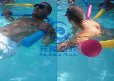 Eco - Friendly Foam Pool Noodles , Water Floating Foam Swimming Noodles In Bulk