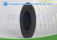 Insulated Foam Pipe Covers Faced With Aluminum Foil For Heat Insulation