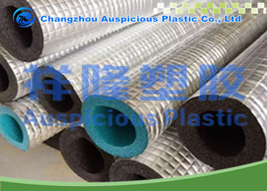 Insulated Foam Pipe Covers Faced With Aluminum Foil For Heat Insulation