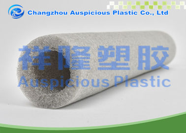 Pink Soft Material Shockproof EPE Insulation Tube Foam Pipe For Packing Goods