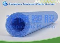 Blue Epe Foam Tube Closed Cell Pipe Insulation For Goods Package / Heat Insulation