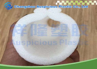 Blue Epe Foam Tube Closed Cell Pipe Insulation For Goods Package / Heat Insulation