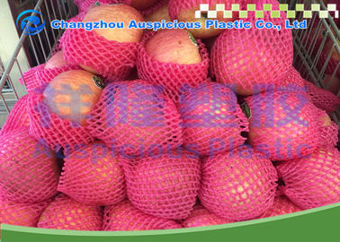 Red Green White Yellow Color Foam Fruit Net For Banana Papaya Pacakage