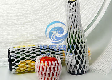 100% Recyclable EPE Foam Net Packing For Fruits Vegetables Flower And Bottle