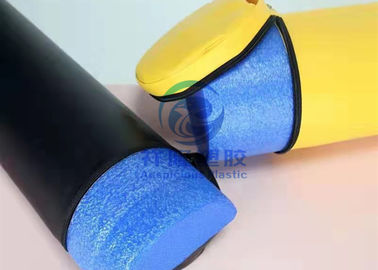 15cmx60cm 23.6in Exercise PU Leather Cover Epe Foam Roller