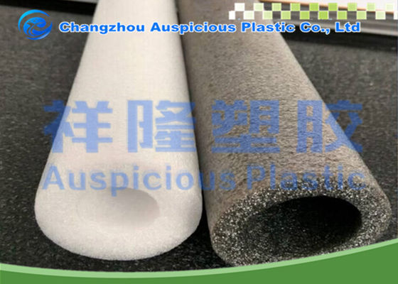 6 Inch Dark Gray Round Thermal Epe Closed Cell Foam Pipe Insulation Cover