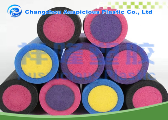 Double Color High Density EPE Foam Roller 15cm Diameter 90cm Length For Back