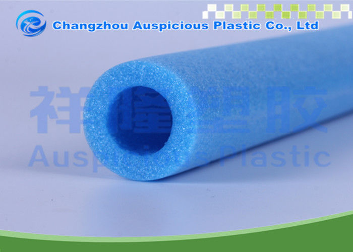 Durable Extruded Polyethylene EPE Foam Pipe Wrap 9mm Thickness In Blue Color